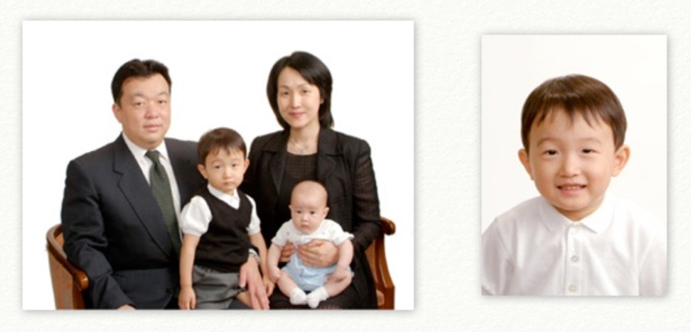 受験用家族証明写真